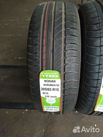 205 65 15 Nokian Новые Шины Летние 205 65 R15 99V
