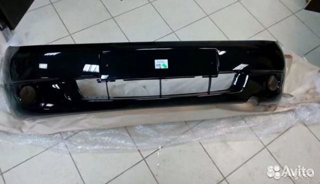 Бампер калина 1 цвет чёрный, космос