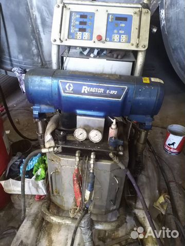 Оборудование для нанесения ппу Graco reactor e-xp2