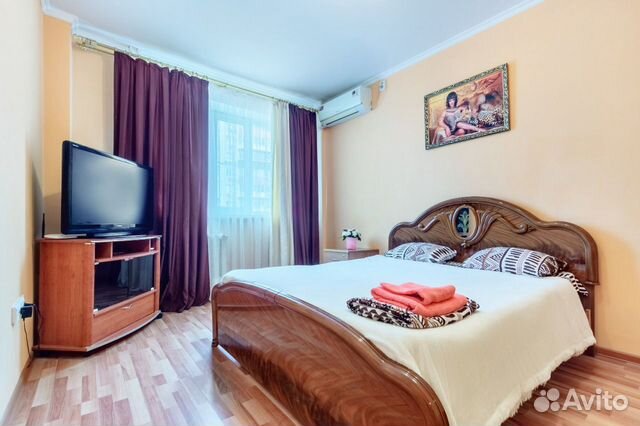 

1-к. квартира, 40 м², 2 кровати