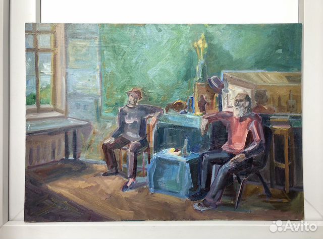 Картина маслом, живопись с натуры постановка