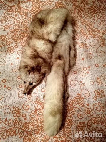 Воротник из песца