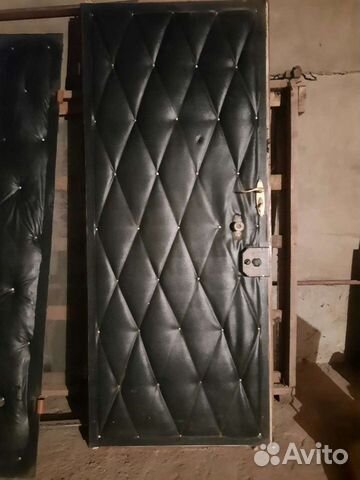Входная дверь 2-х створчетая