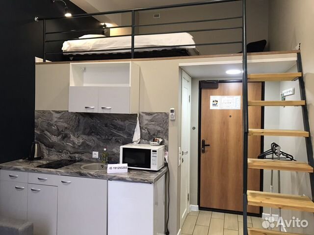 

Квартира-студия, 24 м², 2 кровати