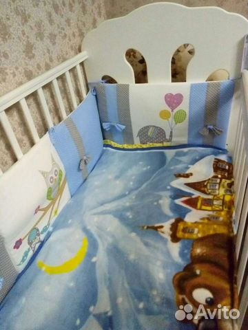 Бортики на кроватку