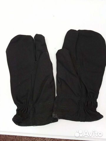 Рукавицы трехпалые, новые