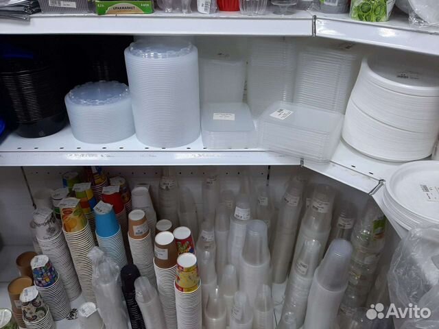 Одноразовая посуда бумажная