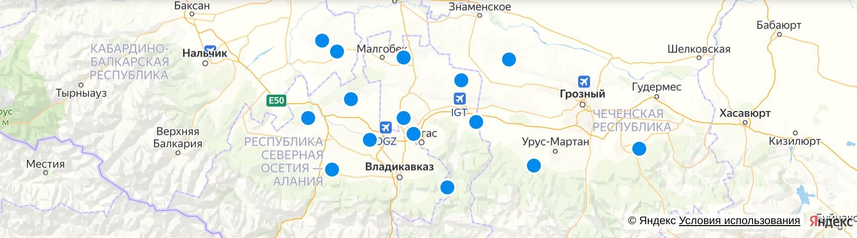 Алхасты ингушетия карта