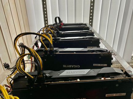 Видеокарты gigabyte RX 5700XT 8Gb