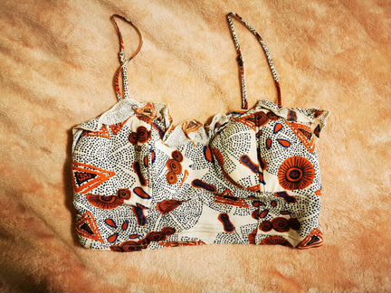 Топы летние на бретельках до талии 4 варианта