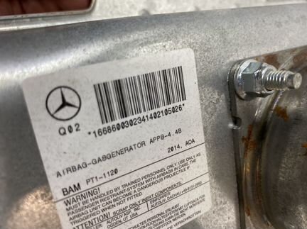 Подушка безопасности пассажира Mercedes 166