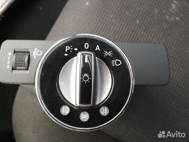 Mercedes c-class w204 переключатель света фар