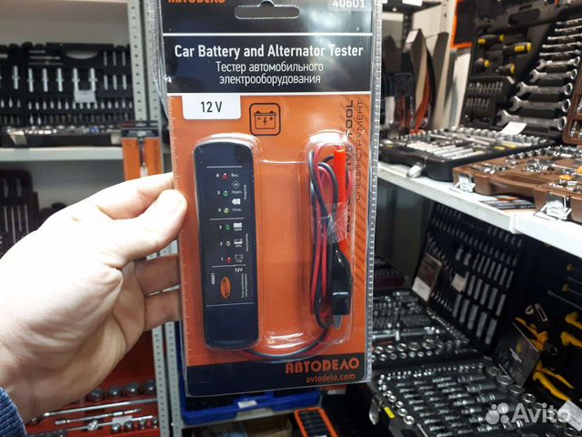 Тестер Акб и генератора светодиодный