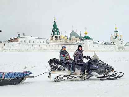 Путешествие на снегоходах в Макарьево