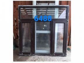 Окно бу пластиковое, 1640(в) х 1600(ш) № 6488