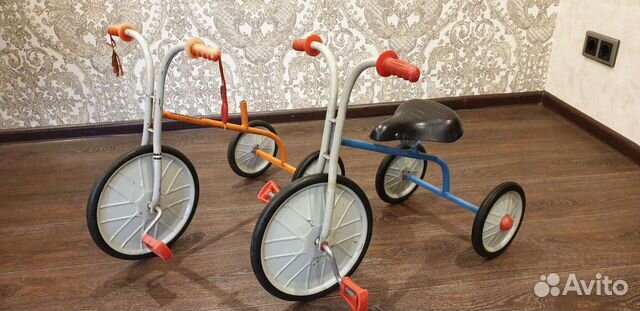 Детский велосипед Малыш производство СССР