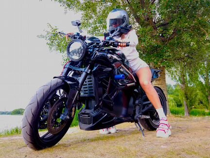 Электрический мотоцикл 5 кВт 90Ач