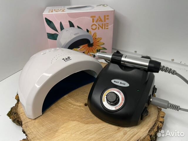 Подарочный набор для маникюра Аппарат+лампа