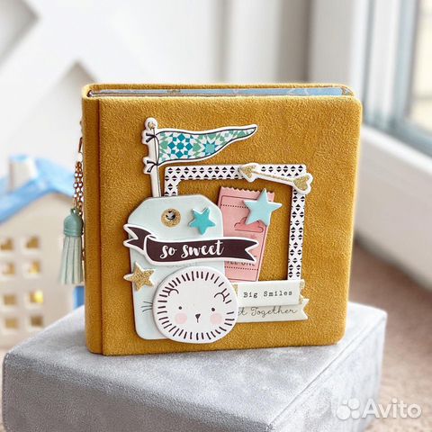 Фотоальбом ручной работы для мальчика