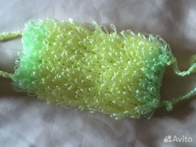 Мочалка ручной работы