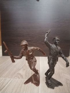 Солдатики пластмассовые СССР