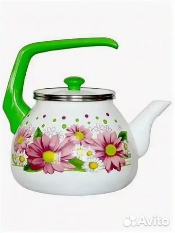 Эмалированная посуда Кастрюли, Чайники новые