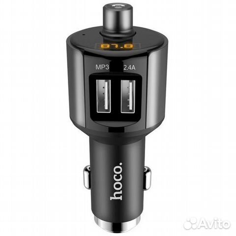 Автомобильный FM-трансмиттер Bluetooth + Зарядка