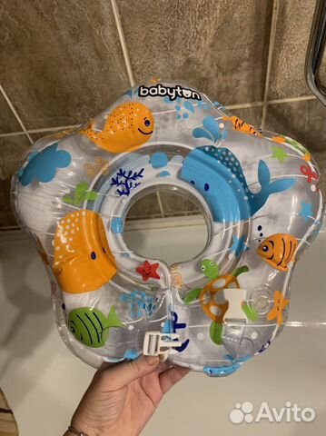 Круг для купания для новорожденных