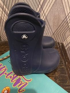 Резиновые сапоги crocs c6