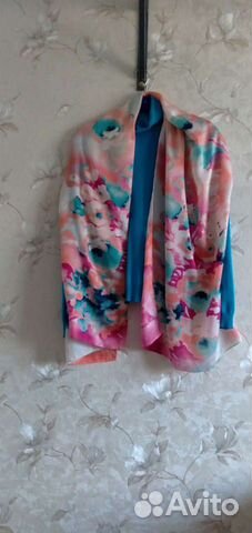 Палантин, шелк