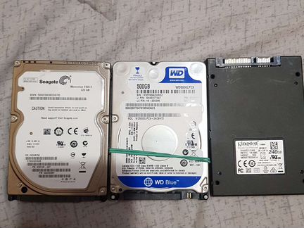 Жесткий диск для ноутбука 500 гб 320,Ssd 240,120