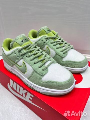 Кроссовки Nike dunk low fleece