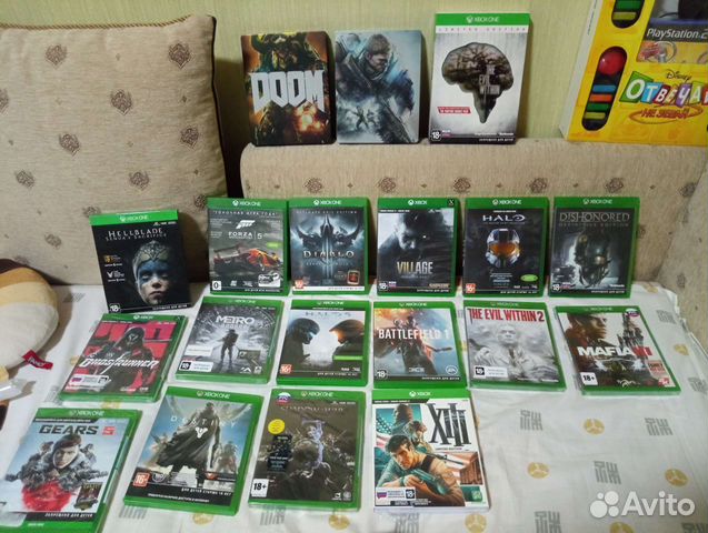 Диски лицензия на Xbox One и Nintendo Wii U