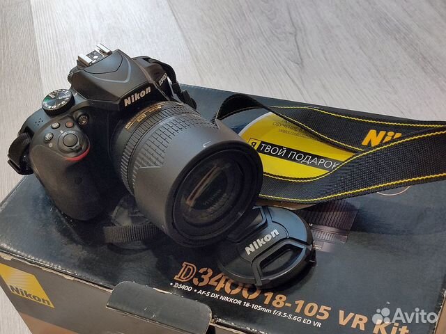 Nikon D3400 18-105 VR kit