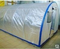 Чехол для теплиц из армированной плёнки двери окна