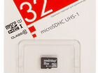 Microsdhc 32GB Smart Buy Сlass 10 (без адаптера)