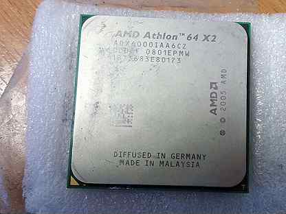 AM2 3.0GHZ 2MB 90NM 89W 2000MHZ TRAY AMD ADA6000IAA6CZ ATHLON X2 6000 