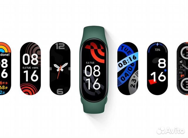 Умный браслет Xiaomi Mi Smart Band 7новый, черный