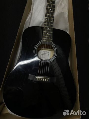 Акустическая гитара SA105 BK черный глянец