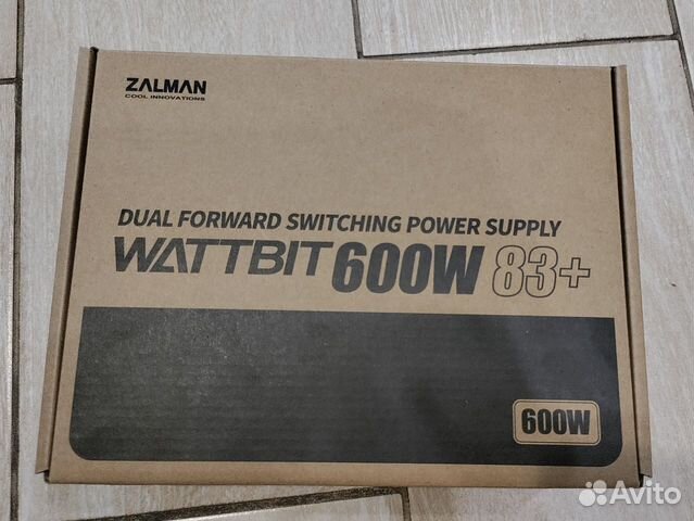 Обзор блок питания zalman wattbit 600w