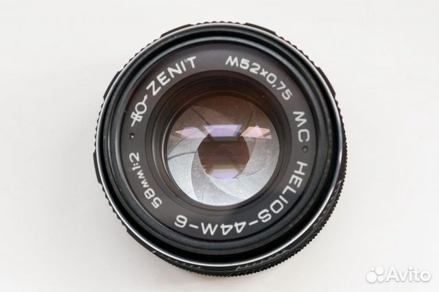 Объективы helios-44M-6 MC 58mm 1:2 м42 идеал