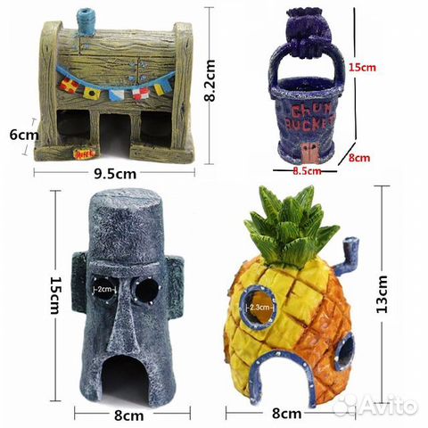 Декор для аквариума, террариума новый