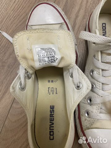 Кеды converse оригинал 39