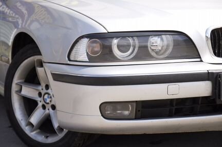 Реснички накладки на фары бмв E39