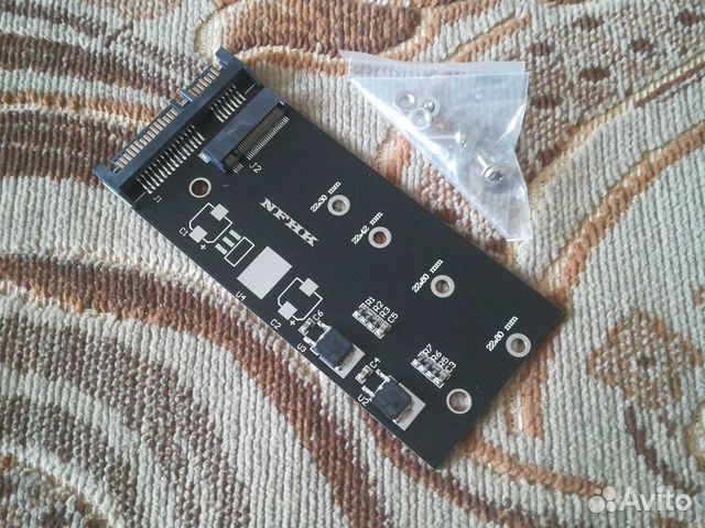 Адаптер M.2 SSD на SATA