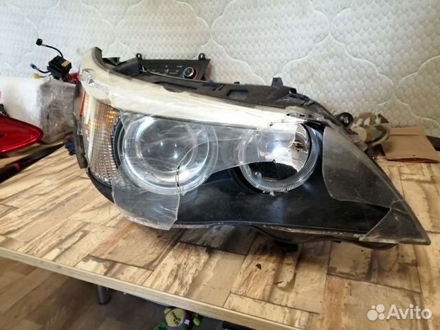 Фара правая BMW e60 адаптивный ксенон