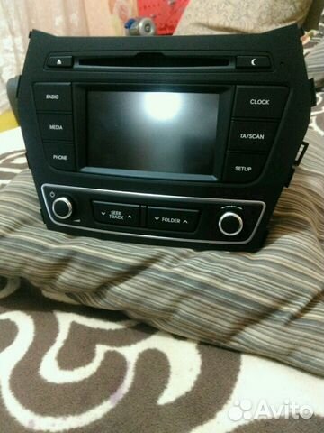 Штатная магнитола Хендай Сантафе