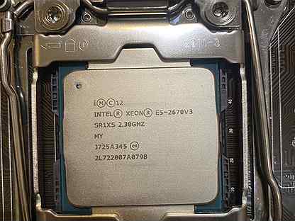Сборка Intel 2670v3 + плата Х99+ 16gb DDR4