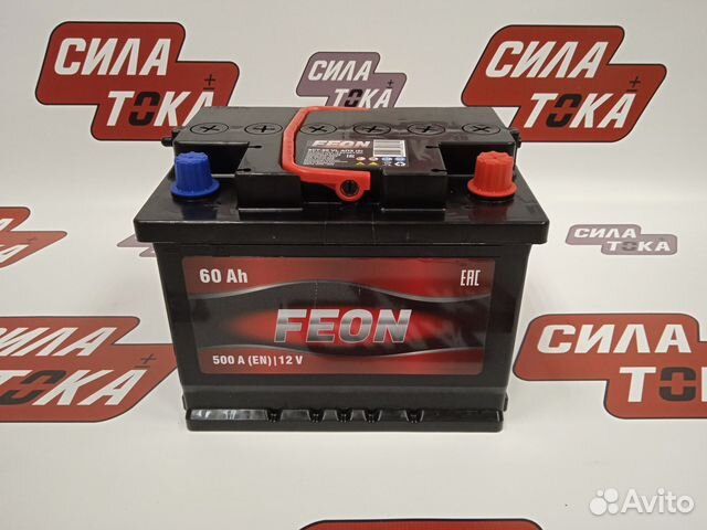 Аккумулятор Feon 60Ач 500А