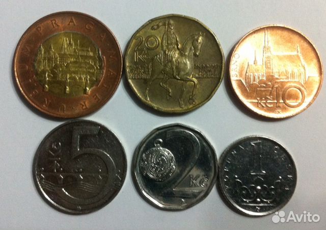 Чешские кроны регулярного чекана